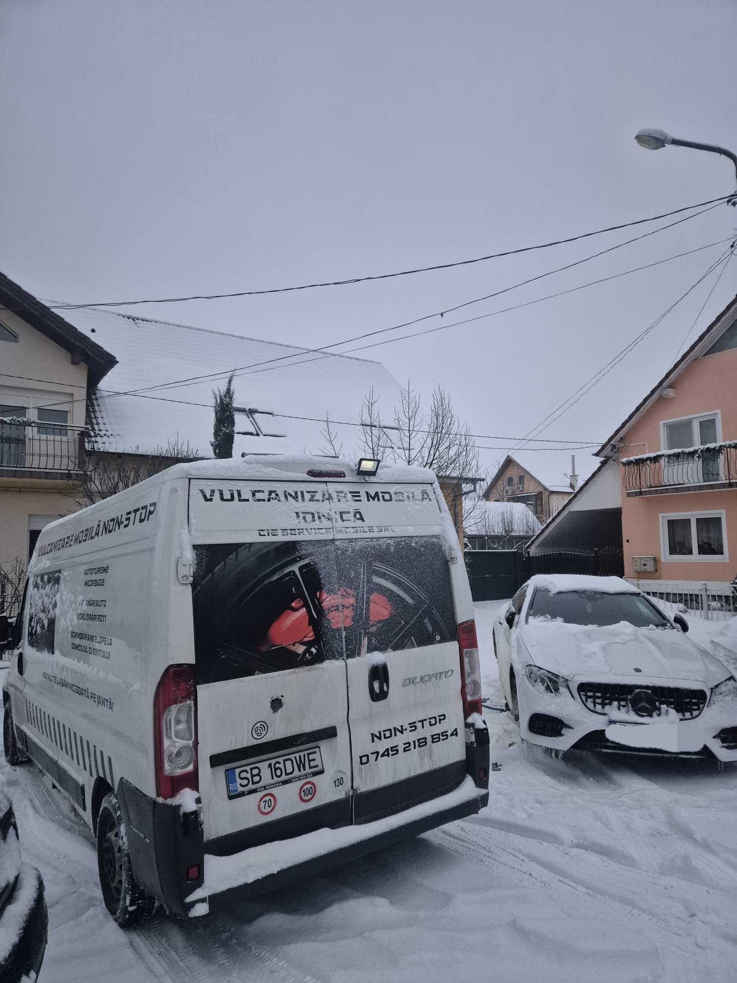 Vulcanizare mobilă non-stop